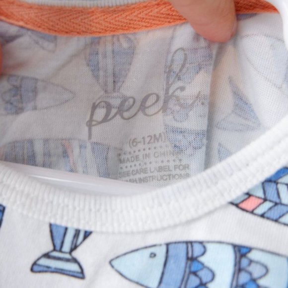 Peek Fish Pattern Tank & Harem Pants Outfit, 6-12 months - Picture 8 of 9